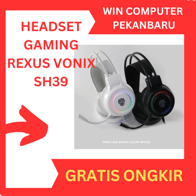 Jual Rexus SH39 / SH-39 Gaming Headset Multiplatform Garansi Resmi ...
