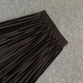 Rok Plisket Bludru 7 8 Premium Import