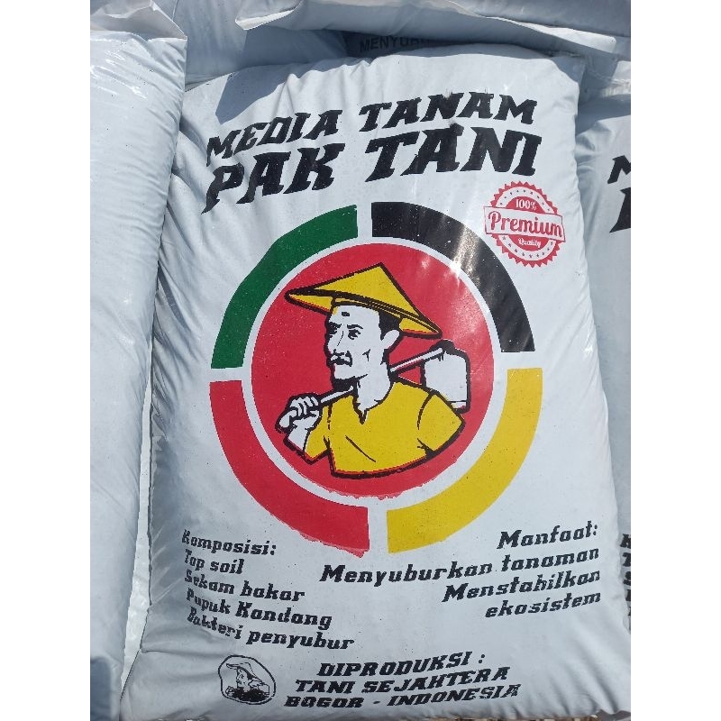 Media tanam Pak tani kemasan besar pengiriman khusus instan