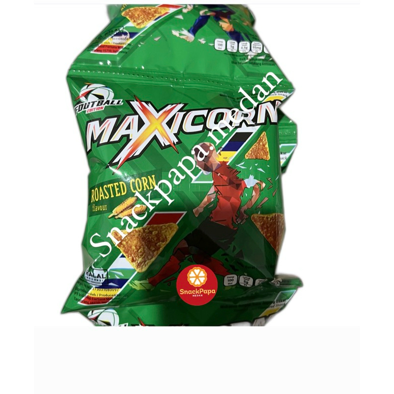 Jual MAXICORN TORTILA CHIPS RASA JAGUNG BAKAR [1 RENCENG ISI 10 BUNGKUS ...