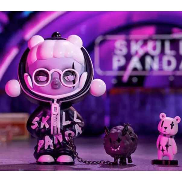 Peluche SKULLPANDA 6000 Hz édition Limitée UE - Pop Mart