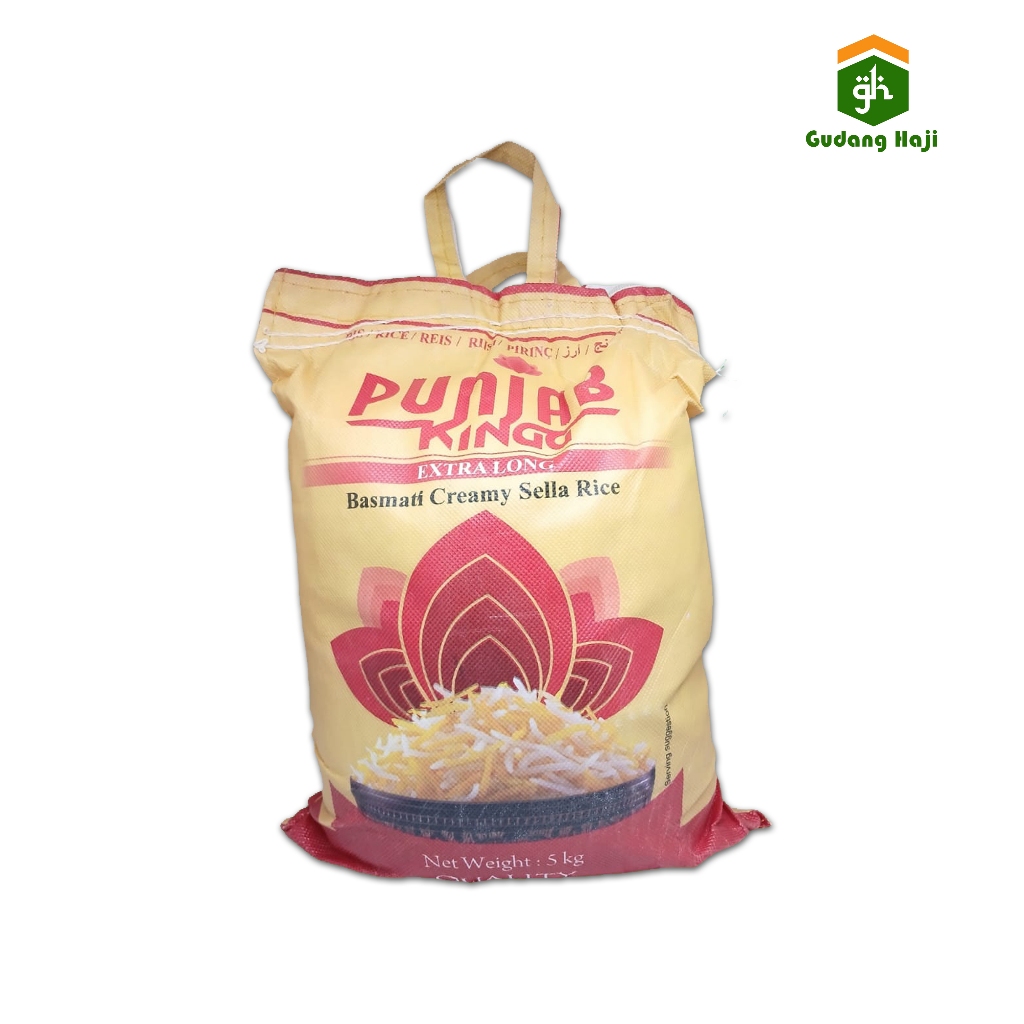 Jual Beras Basmati King Punjab 5kg | Shopee Indonesia