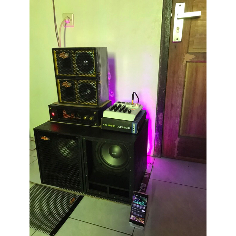Jual Paket Sound System 8 Inch Sub AUDAX | Shopee Indonesia
