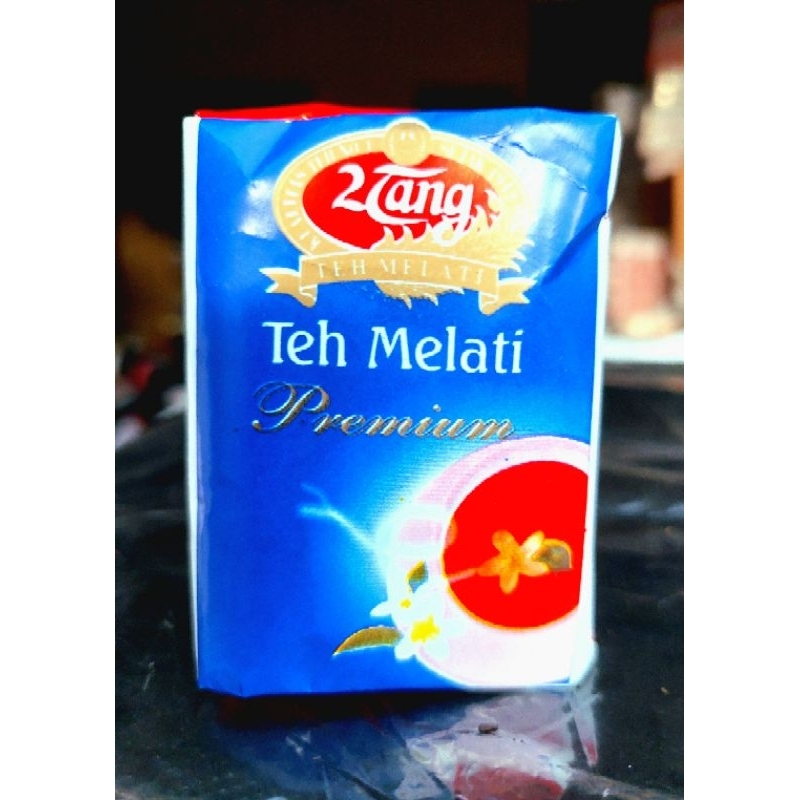 Jual teh 2 tang biru premium 40gram perslop | Shopee Indonesia