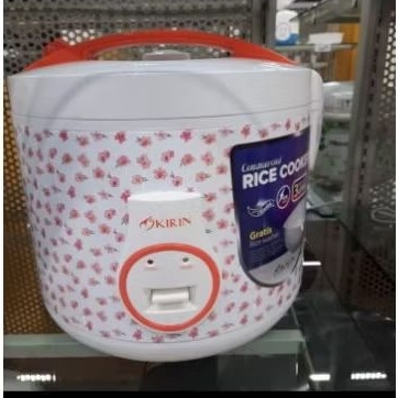 Jual KIRIN MAGIC COM 3 LITER KAPASITAS BESAR GARANSI RESMI | Shopee ...