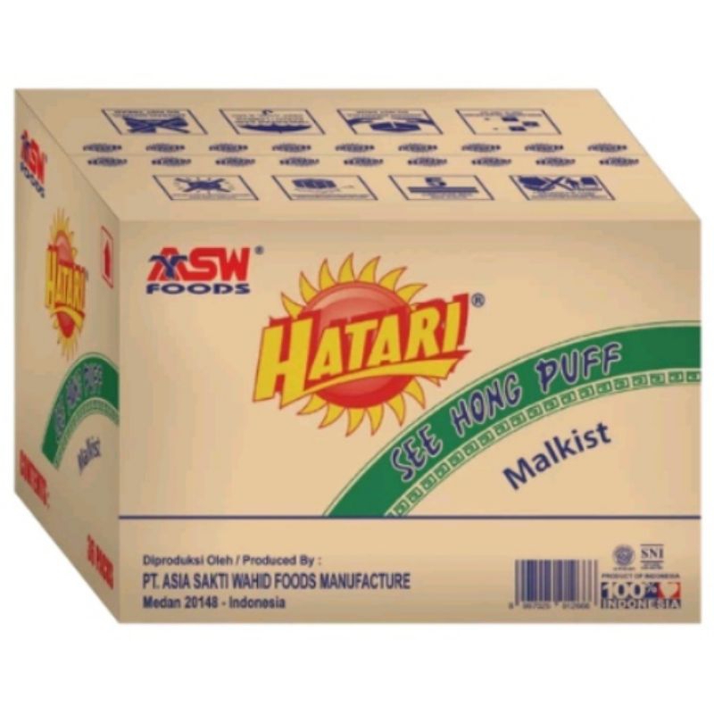 Jual SEE HONG PUFF Malkist HATARI per 1 karton isi 36 pcs & SEE HONG ...