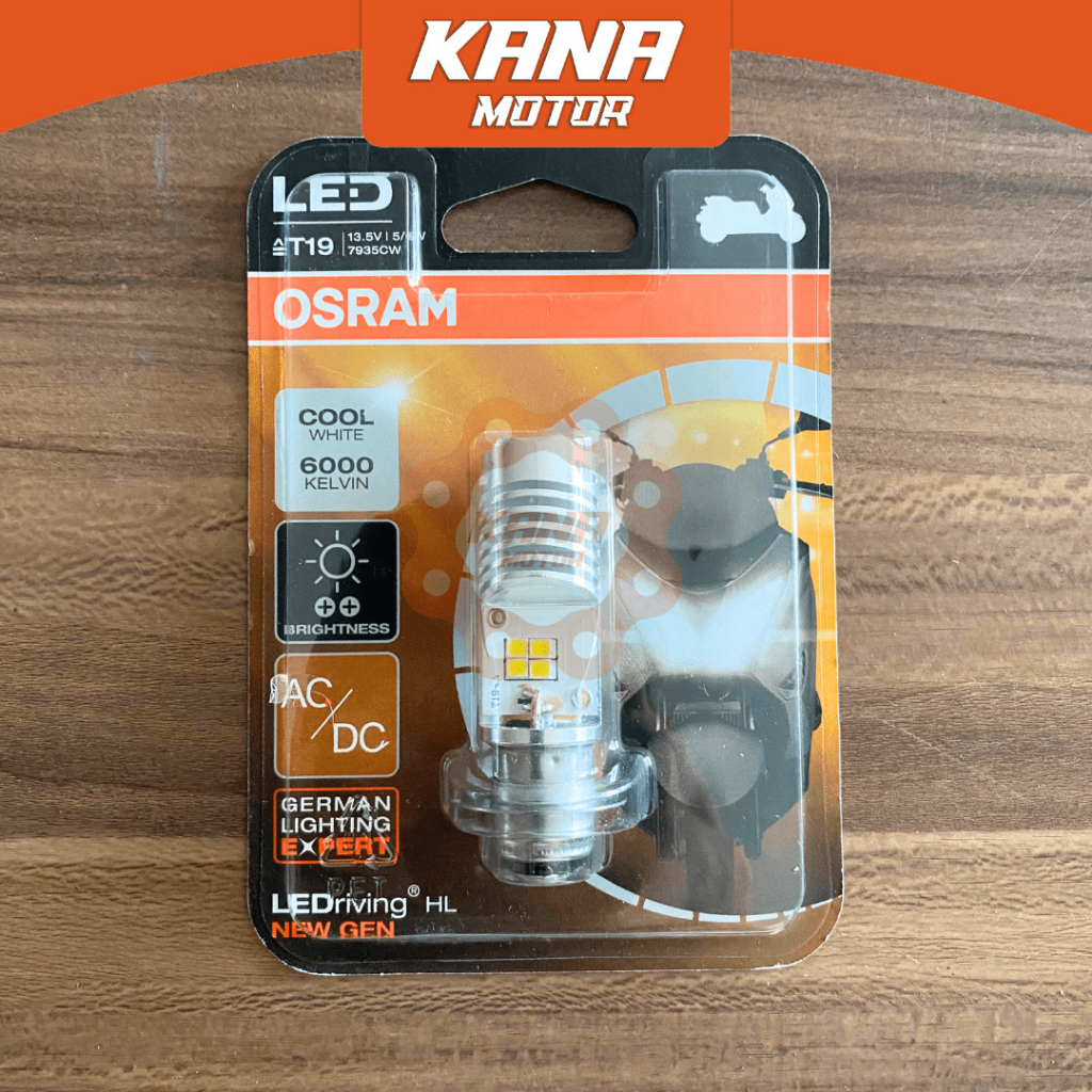 Jual LAMPU BOHLAM LED HALOGEN DEPAN OSRAM PUTIH KUNING DUAL HS1 H4 T19 ...