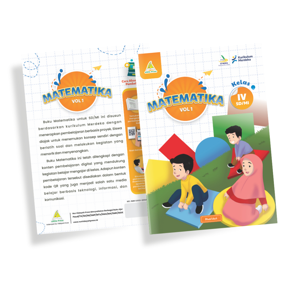 Jual Matematika kelas 4 Vol 1 SD/MI - Kurikulum Merdeka Edisi 2024 ...