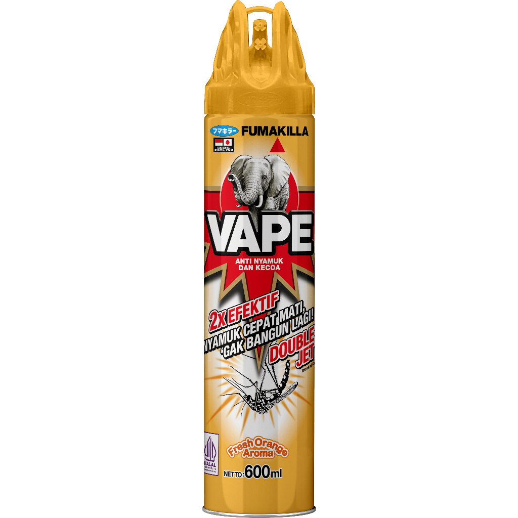 VAPE AEROSOL 600 ML ORANGE