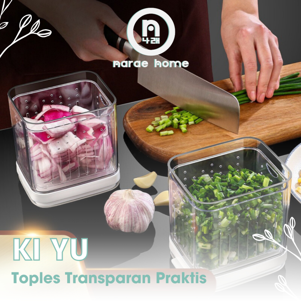 Jual NARAE - KI YU Food Container Bumbu Dapur Minimalis Toples Gula Dan ...