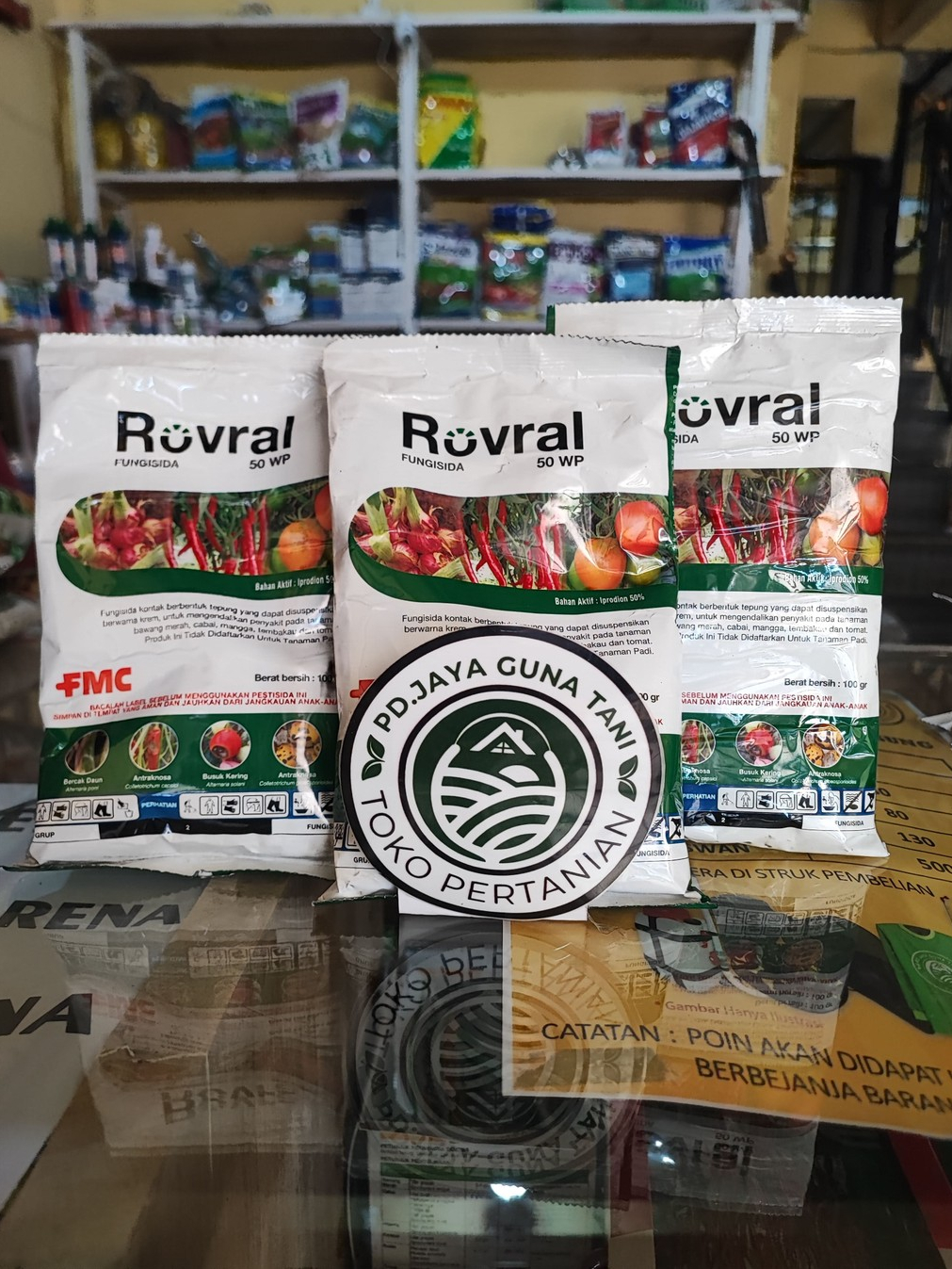 Jual ROVRAL 50WP 100Gram, Fungisida Pengendali Penyakit Pada Tanaman ...