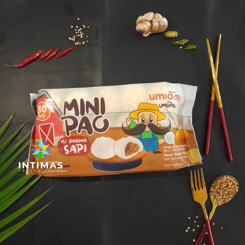 Jual Umiami Mini Pao Isi Daging Sapi 480g | Shopee Indonesia