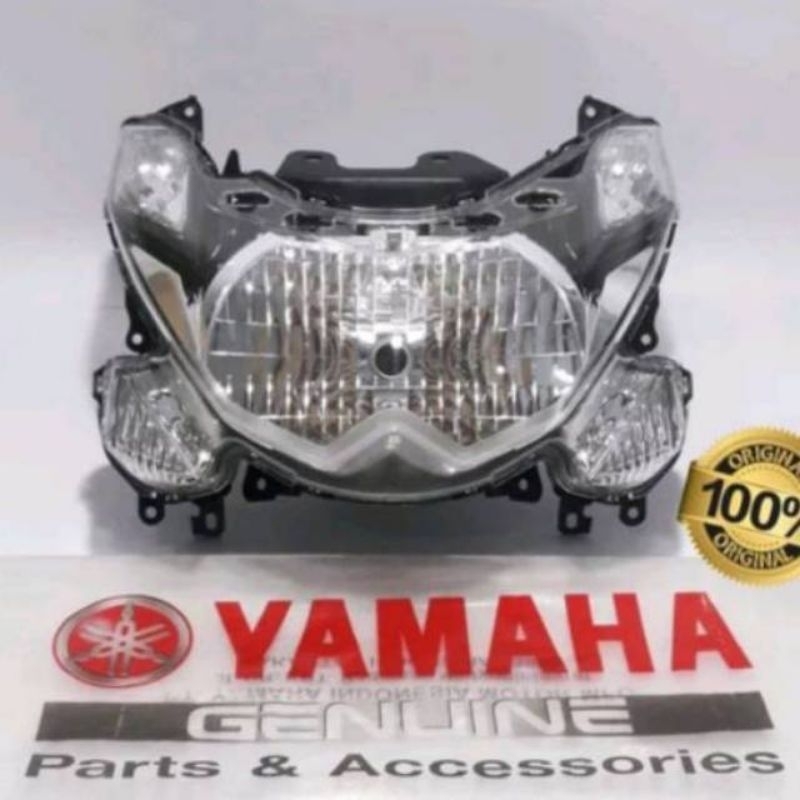 Jual Reflektor Headlamp Kaca Mika Lampu Depan Yamaha Xeon Rc 125 ASLI