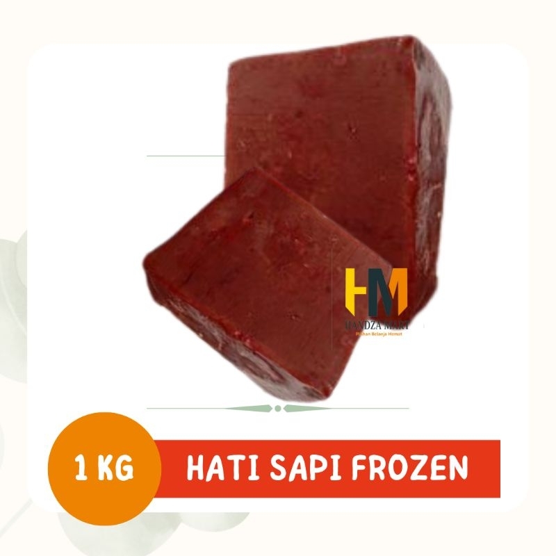 Jual Hati Sapi Frozen 1 Kg Shopee Indonesia 