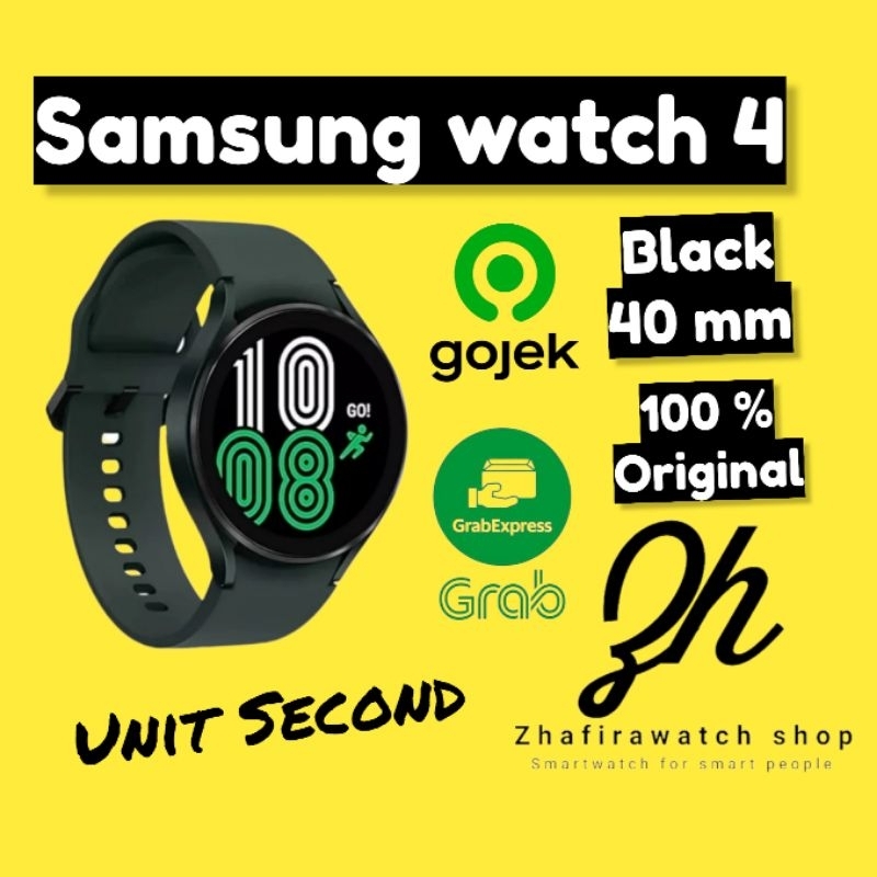 Jual smartwatch samsung galaxy watch 4 40mm black Shopee Indonesia