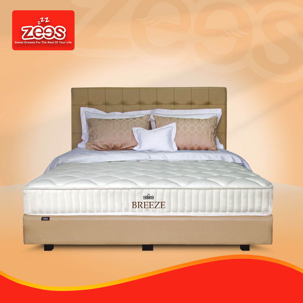 Jual Zees KASUR/SPRING BED tipe Breeze (Mattress Only) | Shopee Indonesia