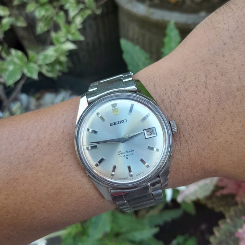 Jual Jam tangan pria Rare Vintage 1969 s Seiko sportsman 6602 9982 17 jewels Shopee Indonesia