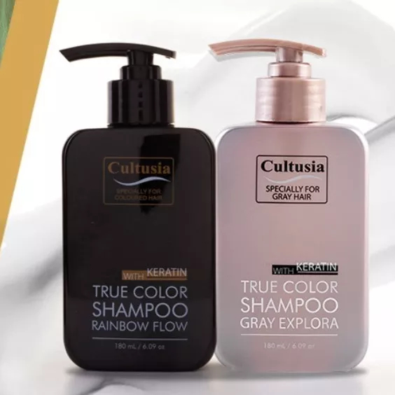 QEILA - Cultusia True Colour Shampo 180 ML | Rainbow Flow & Gray Explora