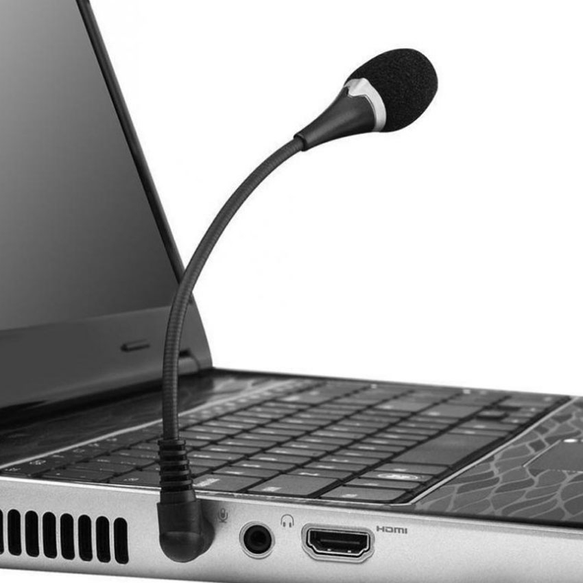 Jual Microphone Flexible Laptop 16 cm Mic 3.5mm Port Mikrofon Mini ...