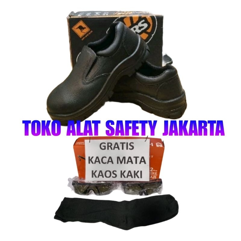 Jual Sepatu Safety Shoes Proyek Krushers Boston Original, Jual Sepatu