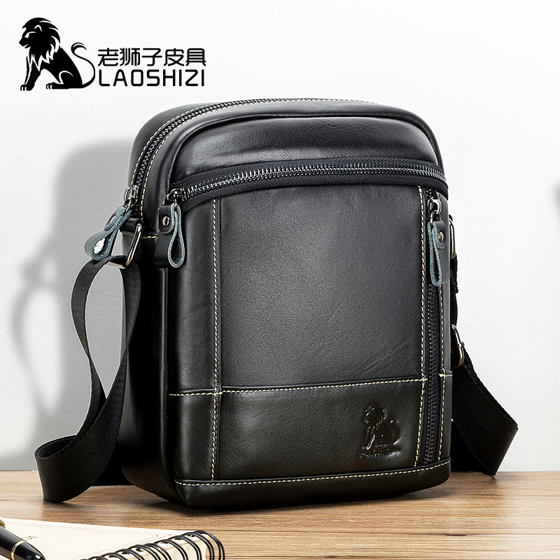 TAS SELEMPANG PRIA PREMIUM JINJING SLING BAG TOP HANDLE TOTE HAND SHOULDER  BAHU TENTENG TALI RANTAI FASHION SANTAI KASUAL PESTA KONDANGAN KULIAH