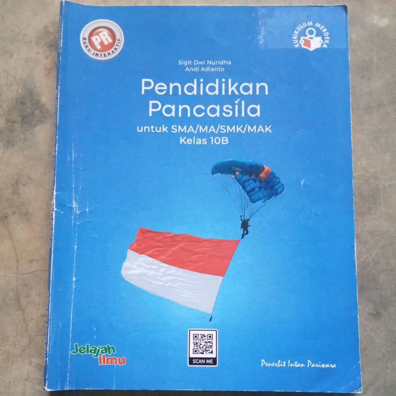 Jual Buku Pr Interaktif Pendidikan Pancasila Kelas Semester Intan Pariwara Kurikulum