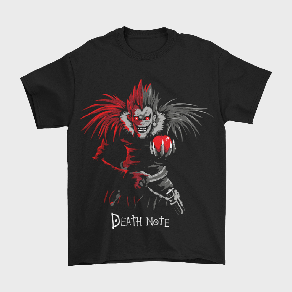 Jual T-shirt Death Note Cotton Combed 30s - Kaos Pria Wanita | Shopee ...