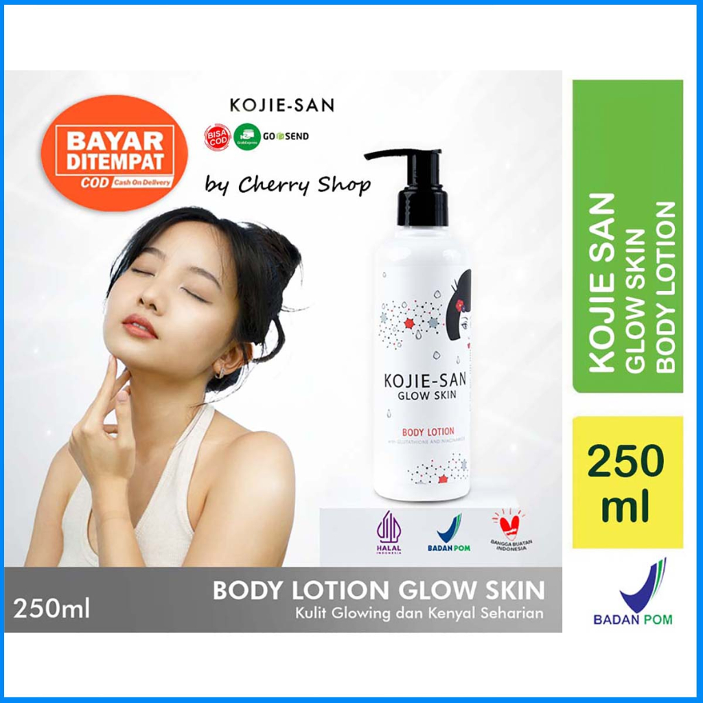 Jual [GLOW SKIN LOTION 250ML BPOM] Kojie San Body Lotion Glow Skin