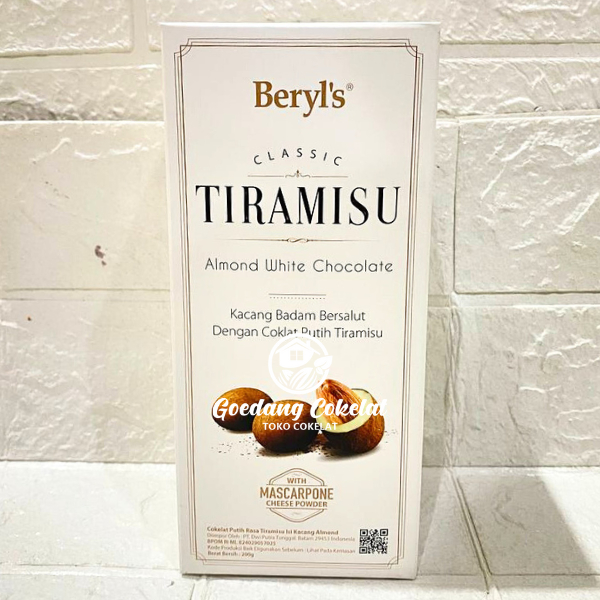 Jual Beryls Classic Tiramisu Almond Green Tea Milk White Chocolate ...