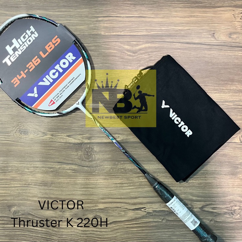 Jual RAKET VICTOR THRUSTER K 220H FREE CORE ORIGINAL | Shopee Indonesia