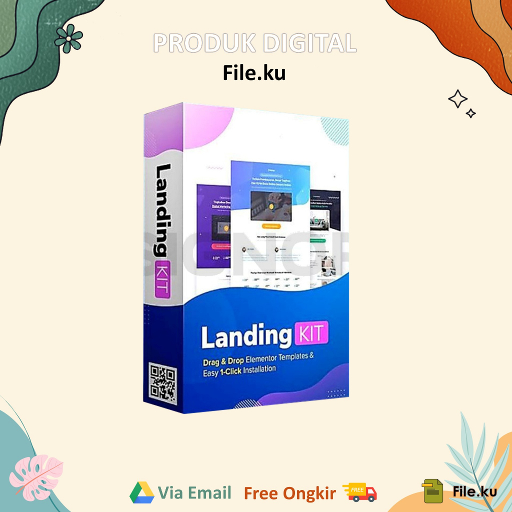 Jual Landingkit JSON Template Wordpress Landing Page Terbaik No.1