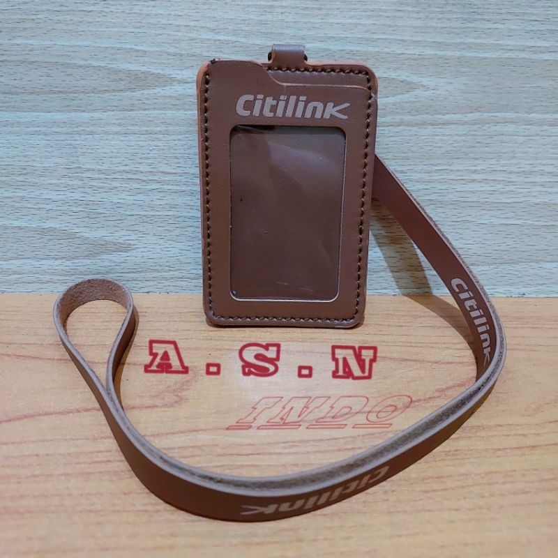 Jual Id Card Kulit Citilink Id Card Citilink | Shopee Indonesia