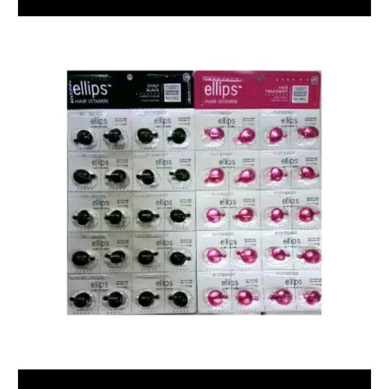 Jual Ellips Hair Vitamin Rambut isi 20pcs | Shopee Indonesia