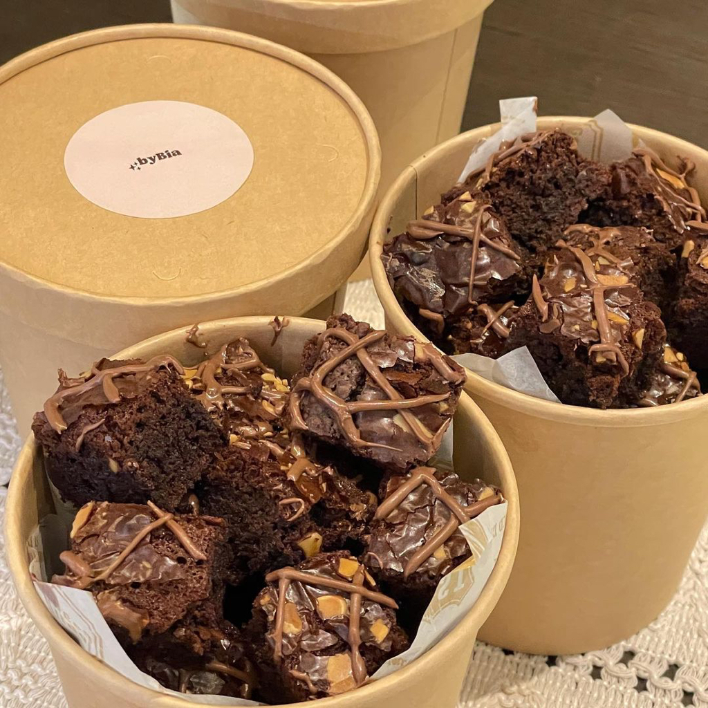 Jual Brownies Cup Lumer Lezat Legit Premium Mini Bites Kue Crispy