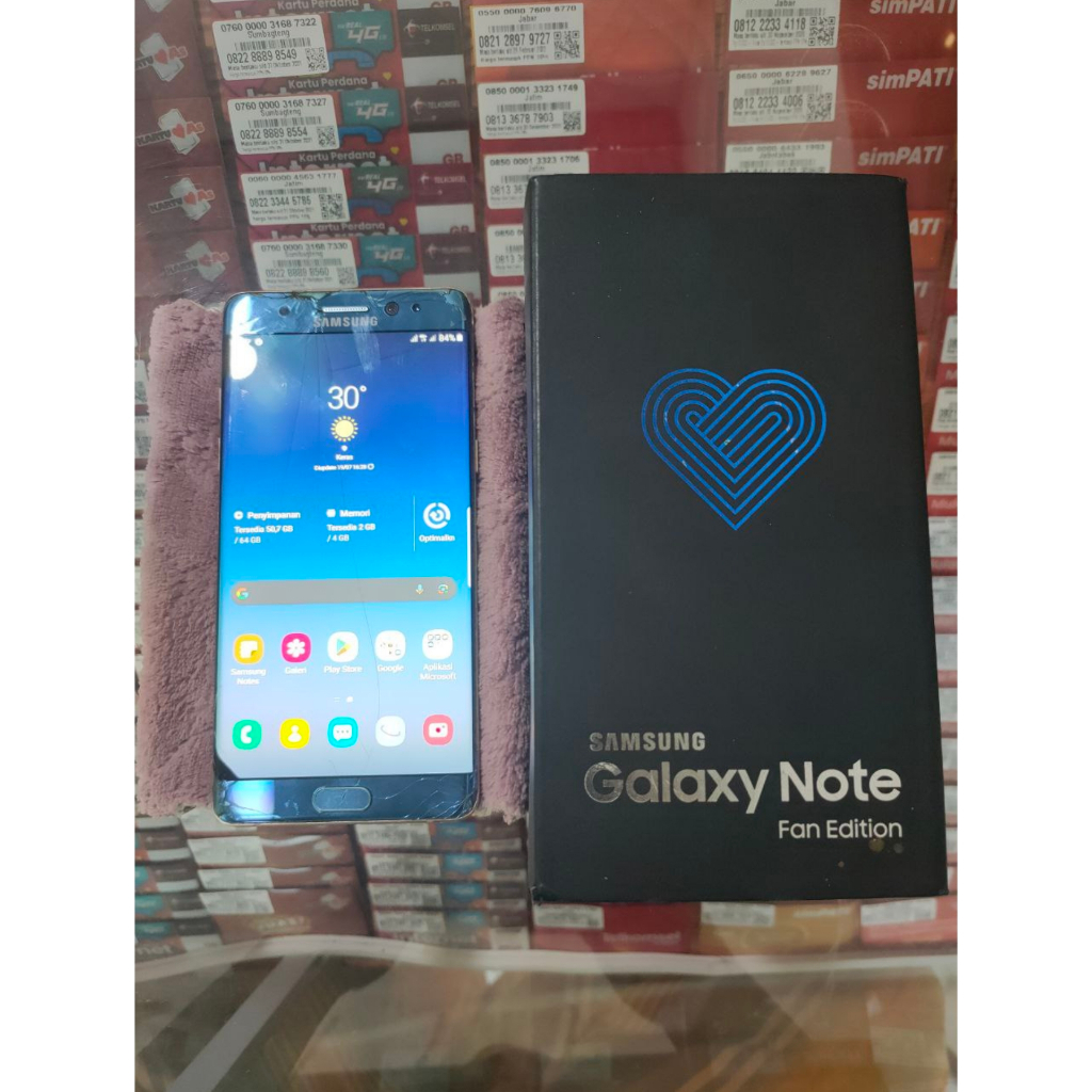 Jual Samsung Galaxy Note Fe 4 64 Sein Shopee Indonesia