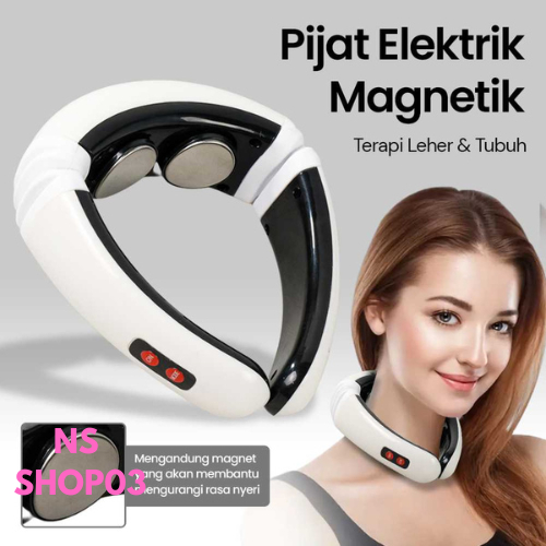 Jual Alat Pijat Elektrik Magnetik Cervical Vertebra Terapi Leher Dan