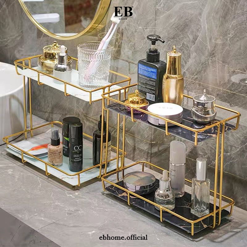Jual Rak Meja Kamar Mandi Marmer / Marble Stand Rack 21 | Shopee Indonesia