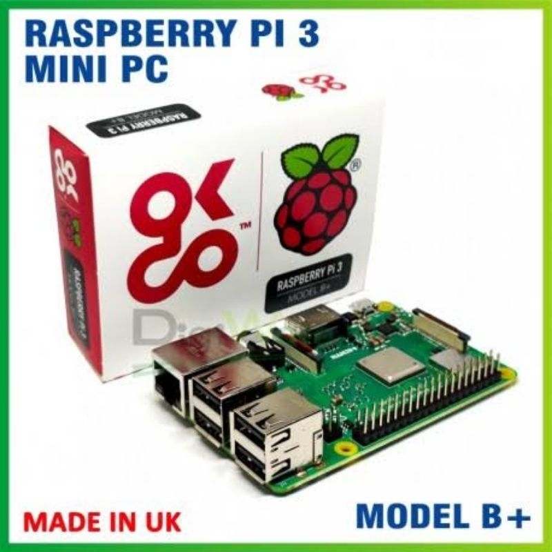 Jual RASPBERRY PI3 B+, RASPBERRY PI4 B 4GB 8GB baru 100% | Shopee Indonesia