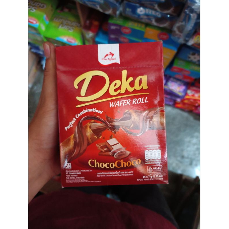 Jual deka wafer roll 1 box isi 24 pcs | Shopee Indonesia