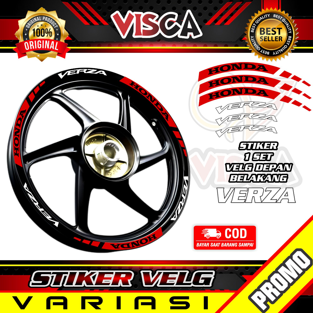 Jual Stiker Velg List Velg Motor Stiker Velg Sticker Velg Verza