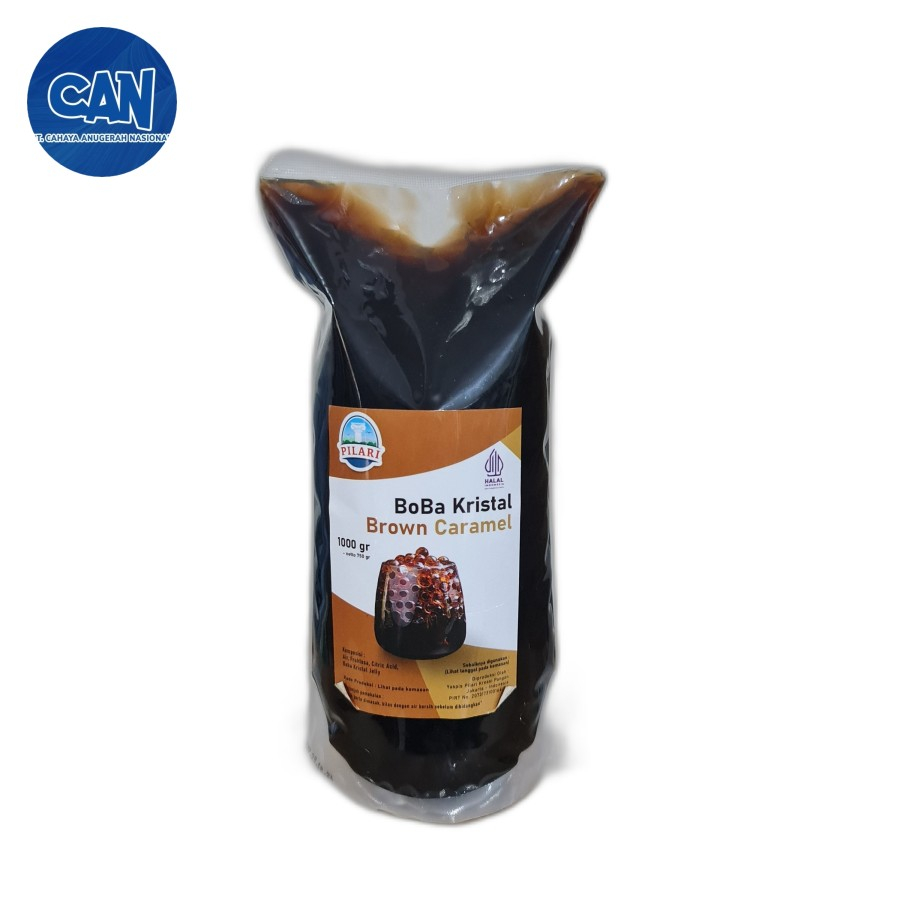 Jual Boba Jelly Kristal Brown Sugar Caramel 1 Kg Shopee Indonesia
