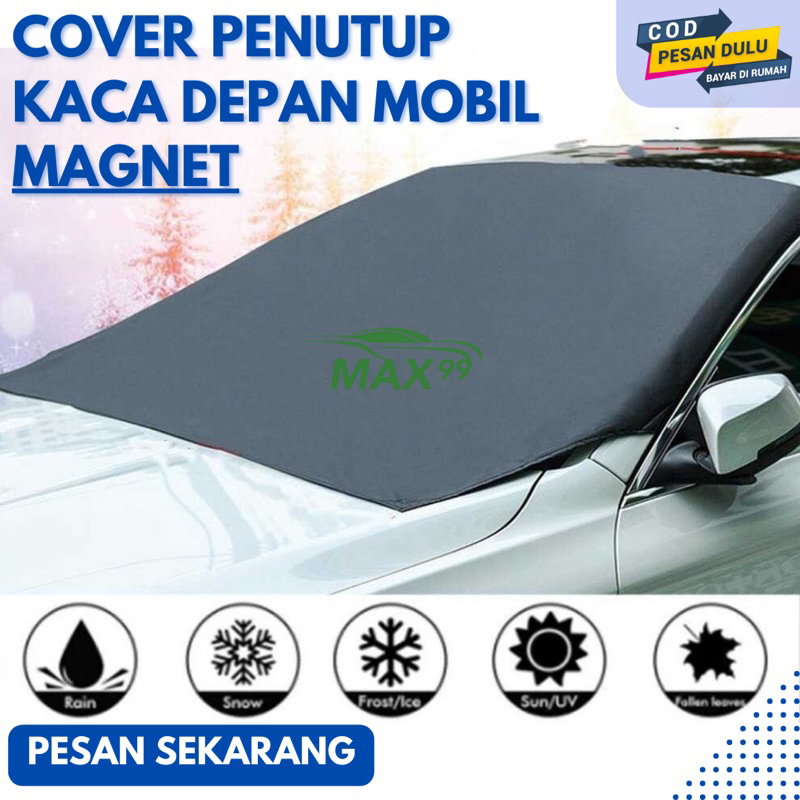 Jual Cover Pelindung Kaca Depan Mobil dengan Magnet | Shopee Indonesia