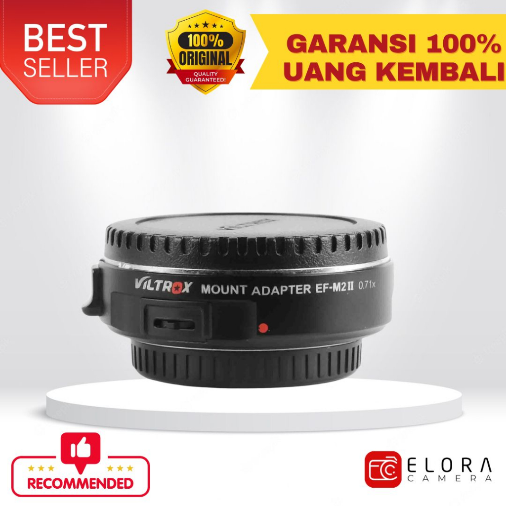 VILTROX EF-M2 II 0.71x Speed Booster Adapter MFT For EF Mount Lens To Micro 43 Cameras - View #8