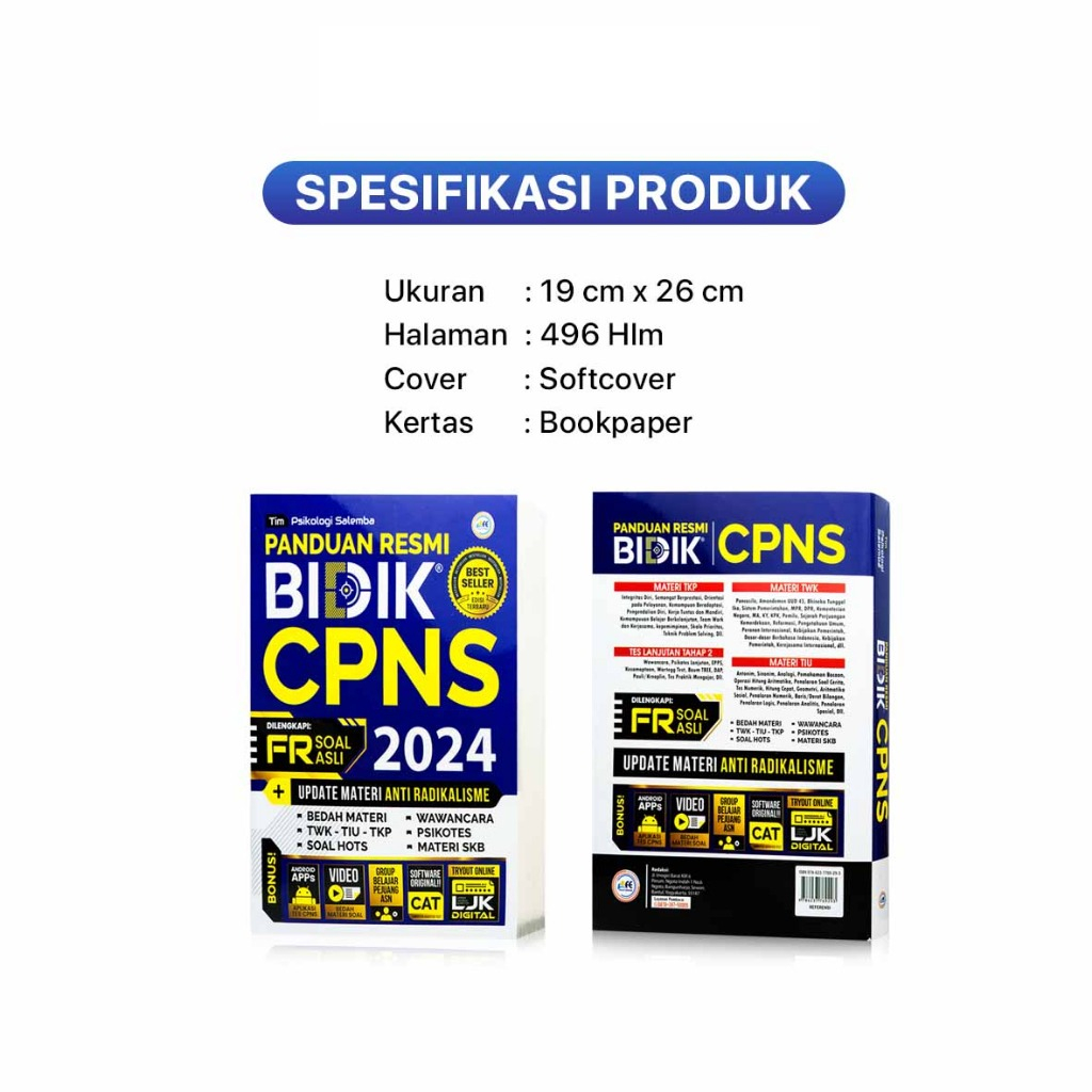 Jual Buku CPNS Panduan Resmi Bidik CPNS 2024 | Shopee Indonesia