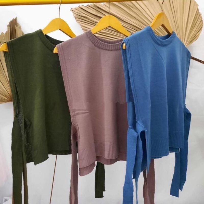 Jual ROMPI RAJUT ANDIN || BATWING SWEATER RAJUT PREMIUM / LASPERAL ...