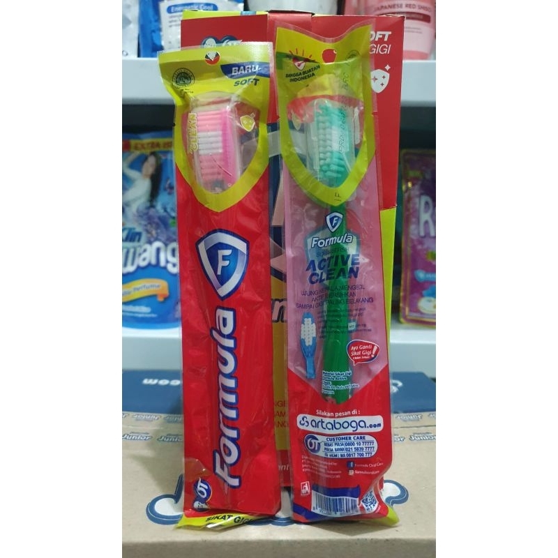 Jual Sikat gigi FORMULA Active Clean | Shopee Indonesia