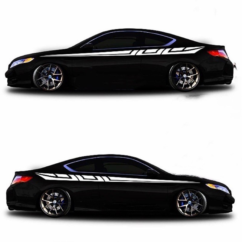 Jual stiker mobil sedan sticker list body mobil sedan universal ...