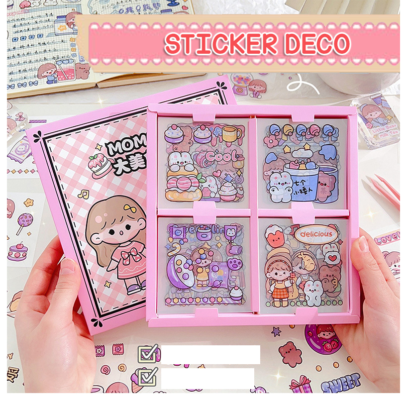 Jual Sticker Deco Aesthetic Lucu Momo Stiker Anti Air Tumblr DIY Hp ...