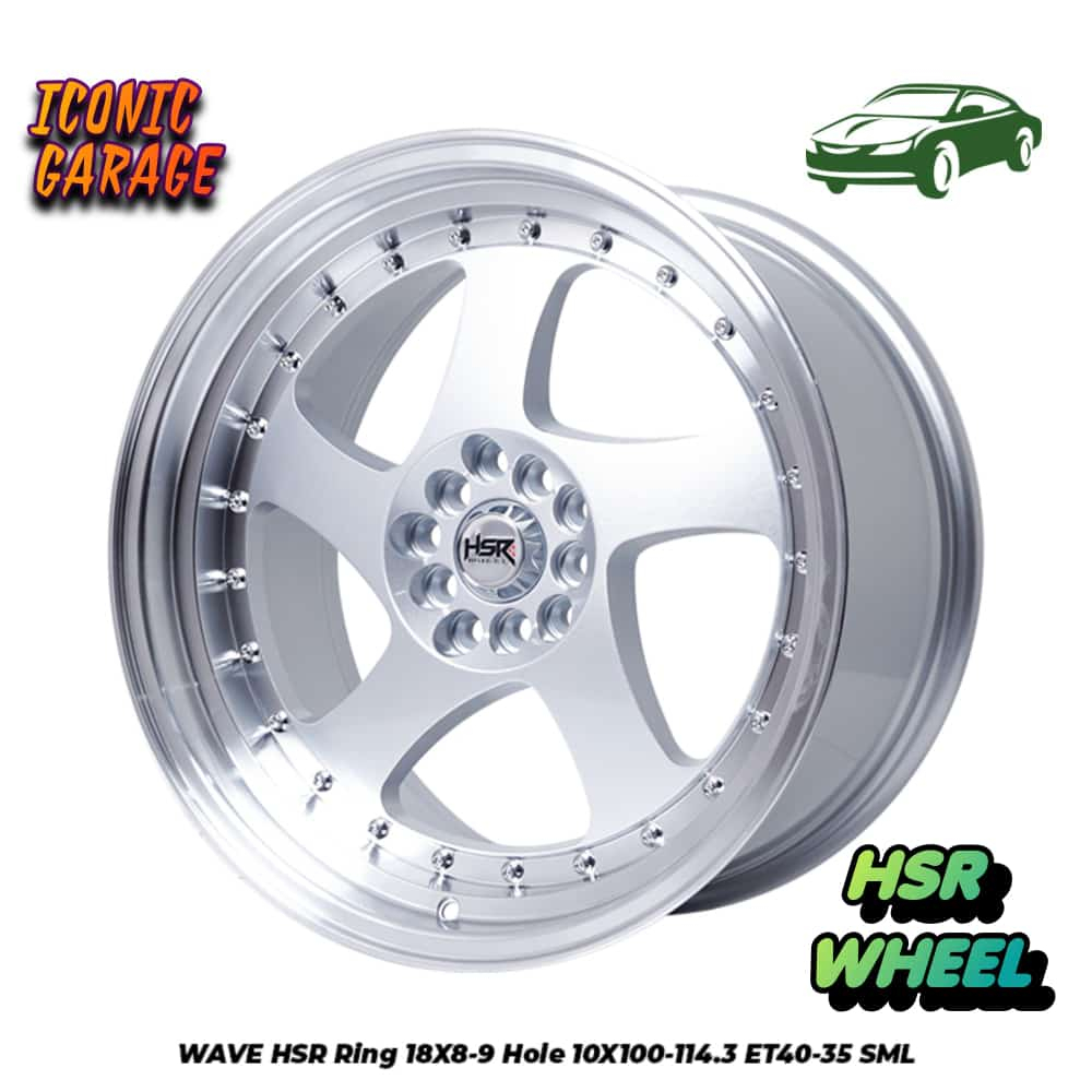 Jual jual velg mobil hsr wave ring 18 untuk mobil innova, crv new, brv ...
