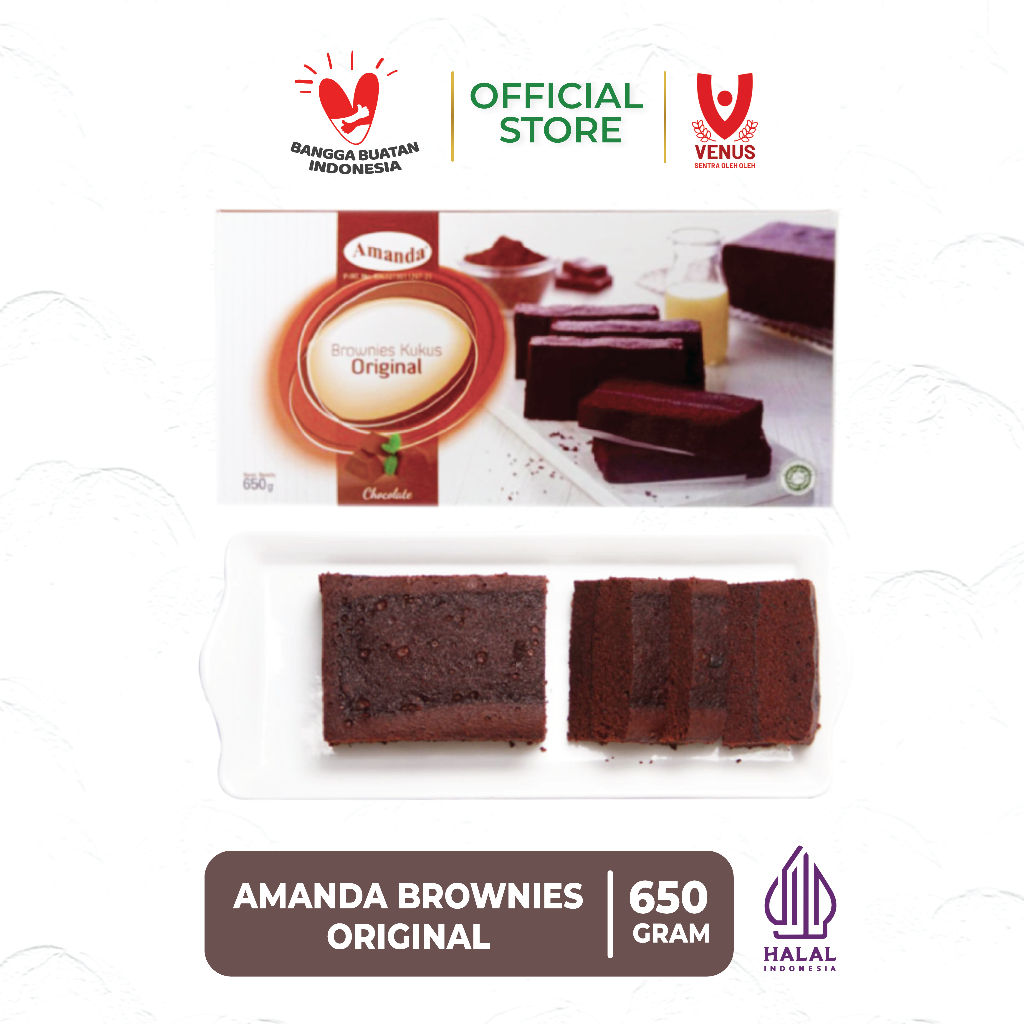 Jual Amanda Brownies | Oleholeh Bandung | Shopee Indonesia